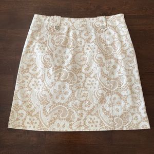Katanya Lace Print Skirt